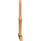 Ekena Millwork Richland Timber Gable Bracket, Western Red Cedar, 108"W x 58"H x 3 1/2"D x 5 1/2"F, 13/12 Pitch GBW108X58X0406RIC00SWR - alternate 4
